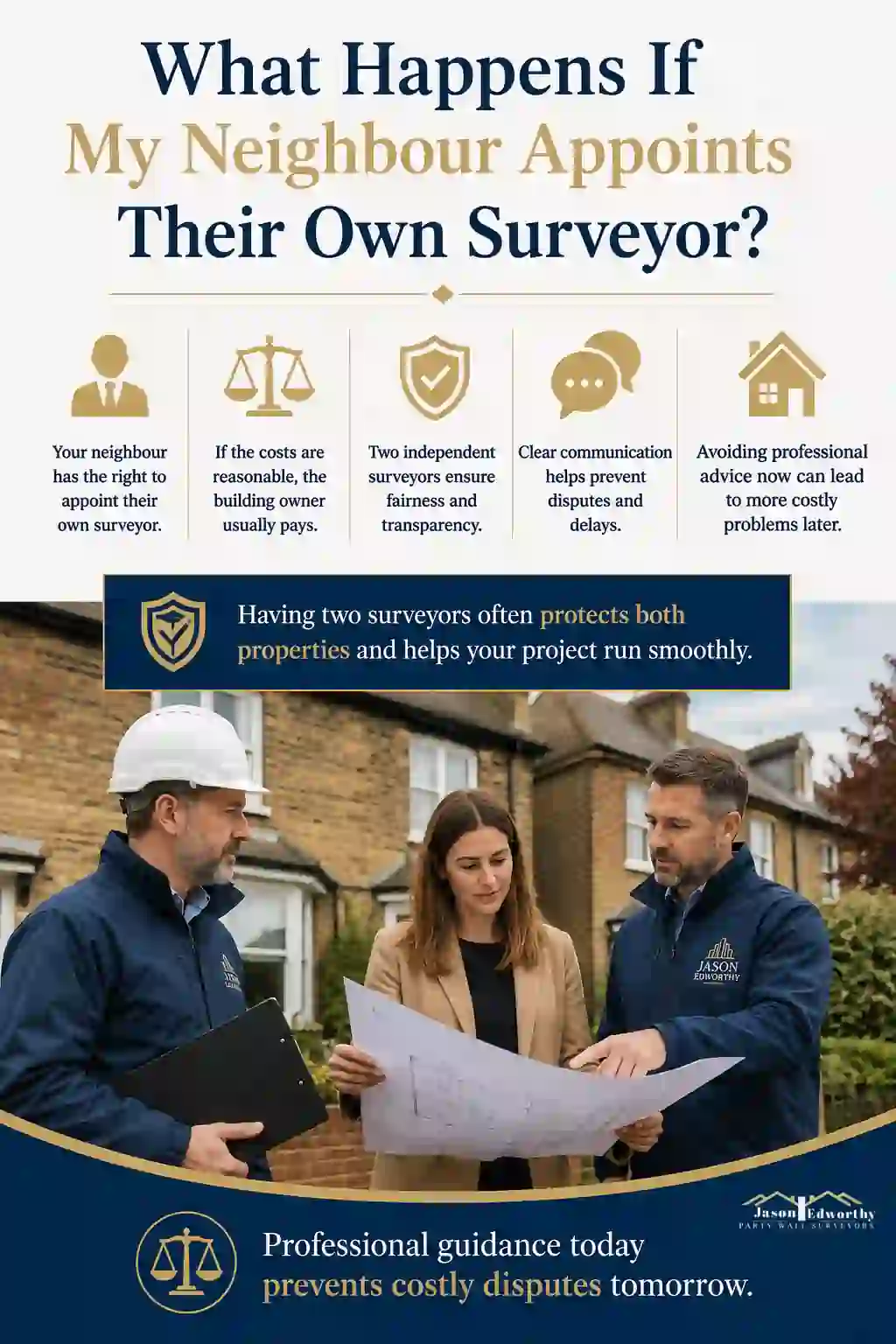 What Happens If My Neighbour Appoints Their Own Surveyor Brentwood?